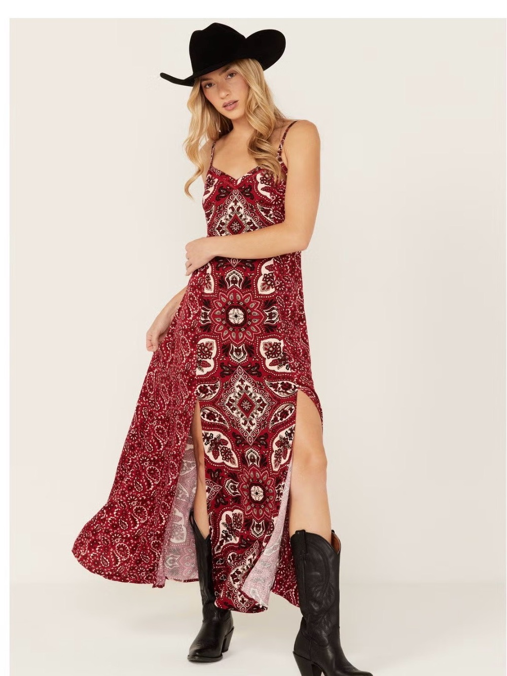 IDYLLWIND WOMEN'S CARVER PRINTED MAXI DRESS XS NWOT